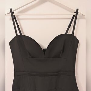 BCBGMaxAzaria Kristen dress, black, size 6